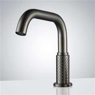 Fontana Gun Metal Gray Basin Bathroom Sensor Faucet