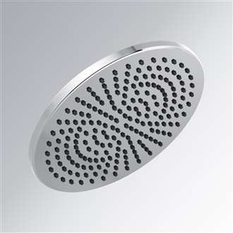 Fontana Bolln Chrome Single Function Universal Rain Round Shower Head