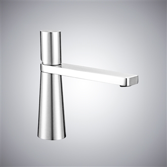 Fontana Villeurbanne Chrome Hot and Cold Bathroom Faucet