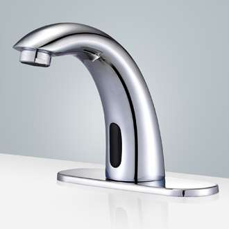 Lano Commercial Automatic Chrome Finish Sensor Faucet