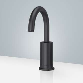 Commercial Automatic Matte Black Motion Sensor Faucet