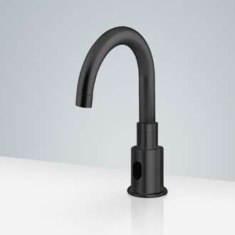 Fontana Commercial Matte Black Touchless Automatic Sensor Faucet