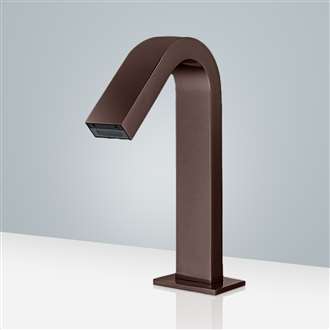 Fontana Commercial Light Oil Rubbed Bronze Touch less Automatic Sensor Hands Free Faucet