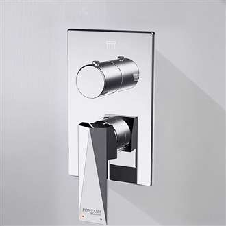 Fontana Chrome Shower Mixer Valve Wall Mounted 2 Way