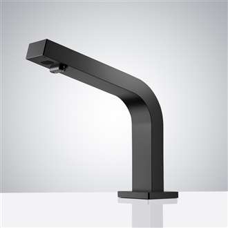 Fontana Franche-Comte Matte Black 2 in 1 Touchless Faucet with Soap Dispenser