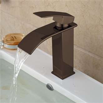 Paita Deck Mount Single Handle Bathroom Sink Faucet