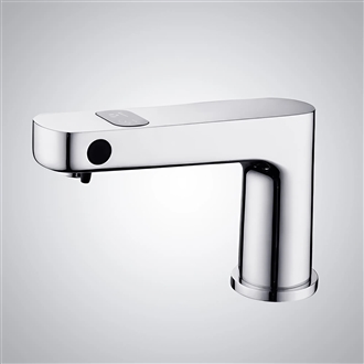 Fontana Morlaix Chrome 2-in-1 Touchless Faucet With Soap Dispenser