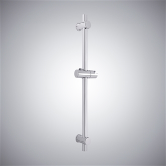 Fontana Handheld Shower Head Holder in Chrome with Adjustable Distance