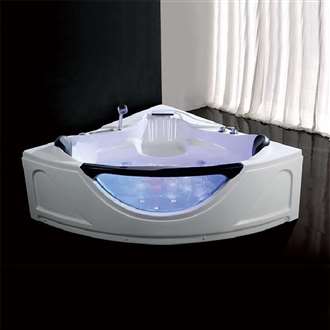 Reno Freestanding Corner Whirlpool Massage Bathtub