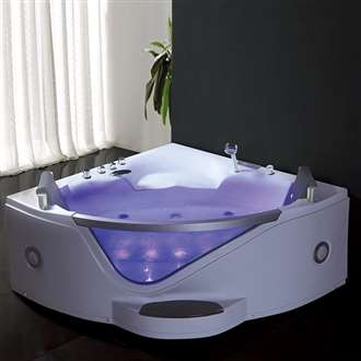 Denver Two Person Whirlpool Massage Indoor Bathtub