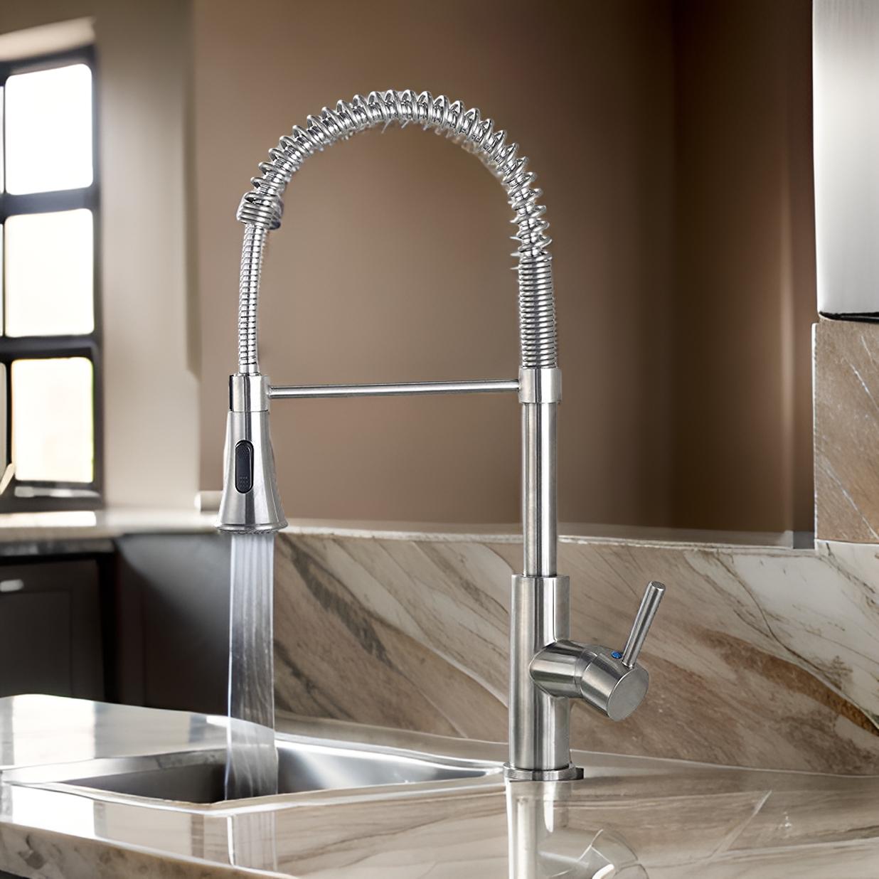 Chrome Kitchen Faucets