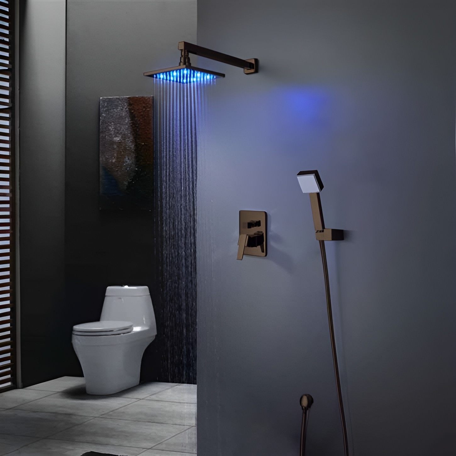 Oil Rubbed Bronze Shower System