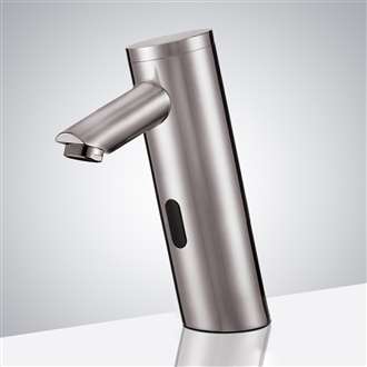 Fontana Commercial Brushed Nickel Platinum Automatic Sensor Faucet