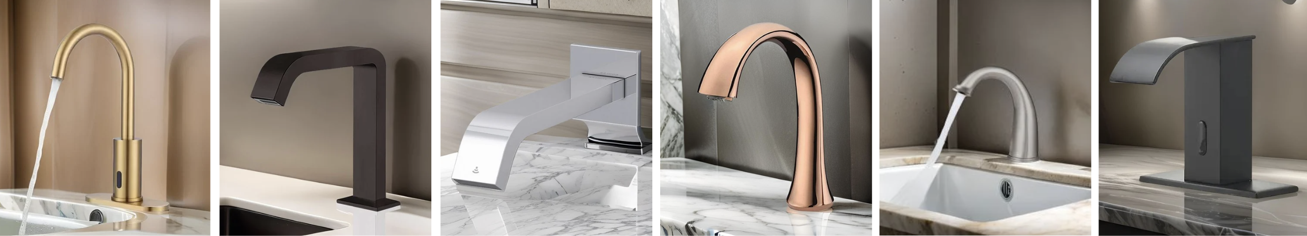 Architectural Design Touchless Faucets